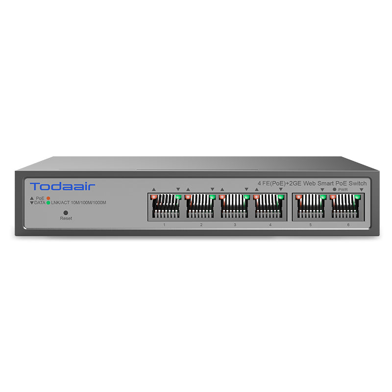 Todaair 4 port 100m network switch