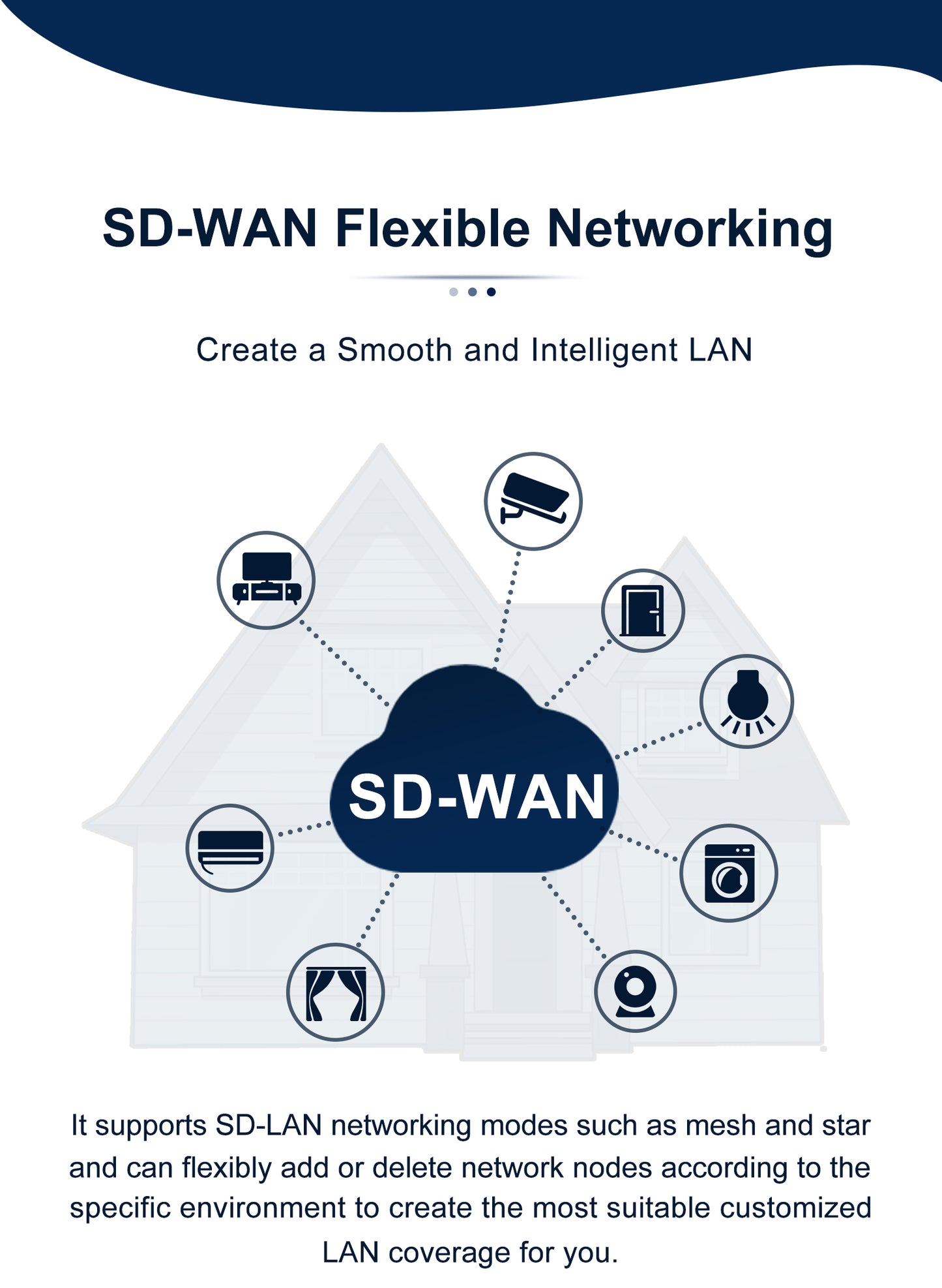 SD-WAN flexible networking