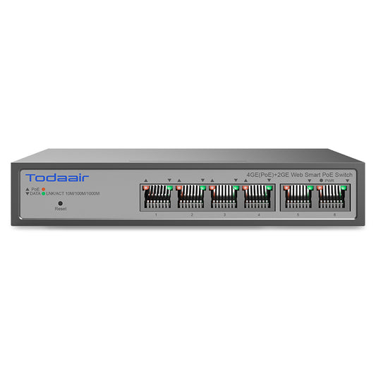 Todaair 4 port network switch