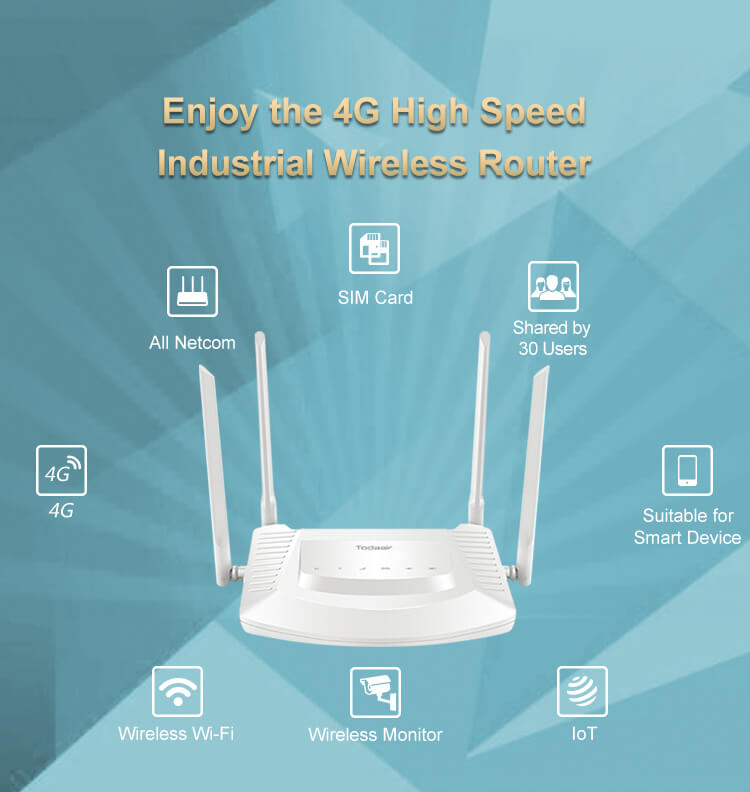 TD954G2 V4.0 Todaair indoor 4G router 300M