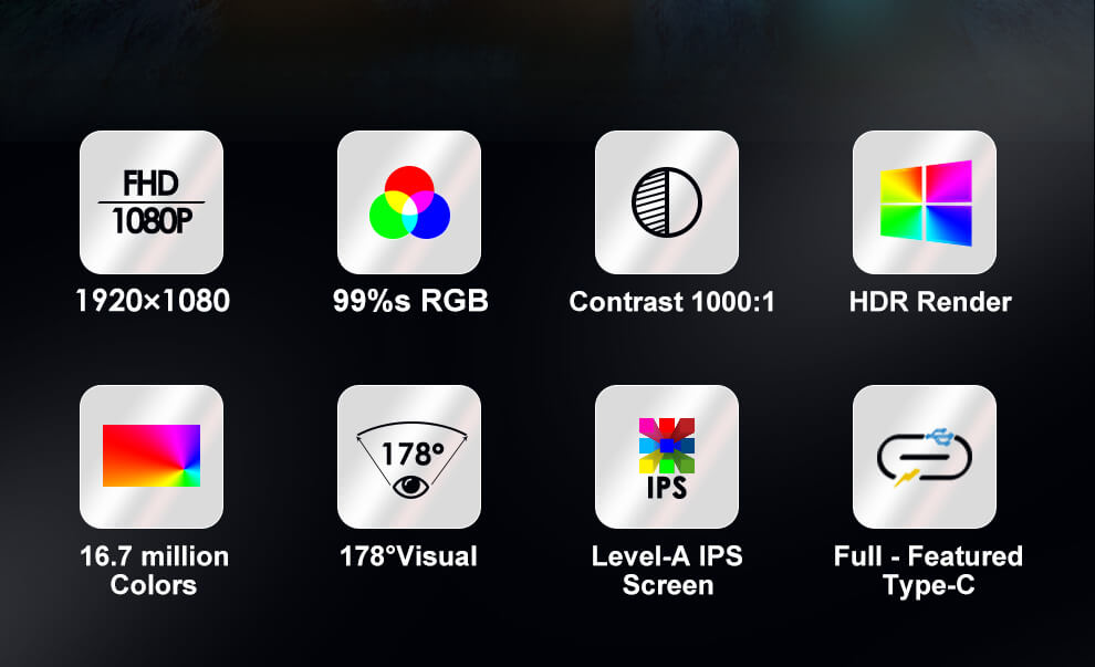 1080P HD monitor