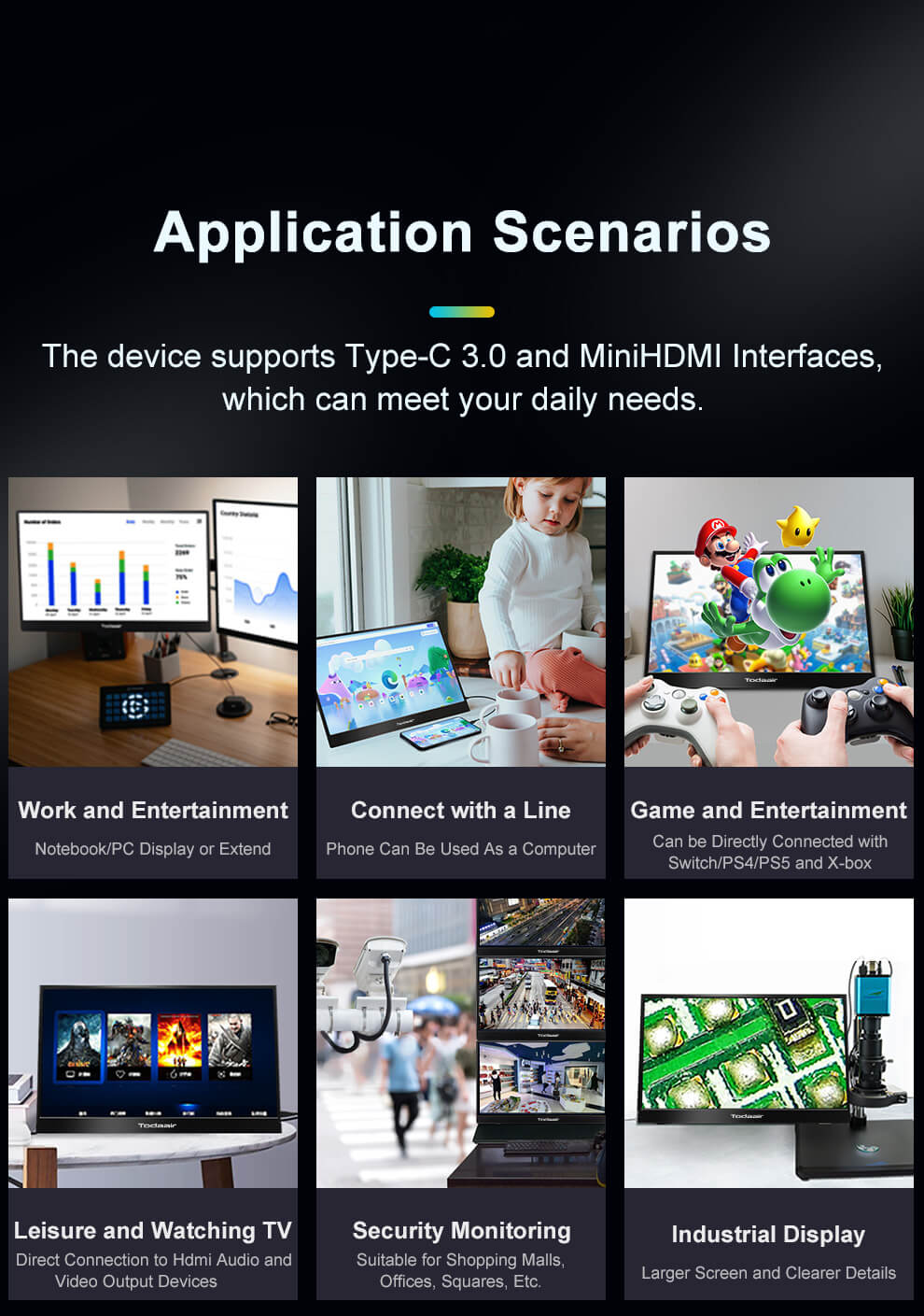 Todaair monitor application