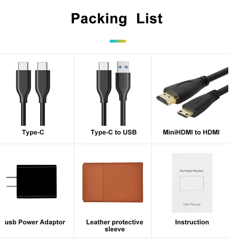 packing list